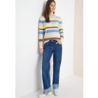 Cecil streep shirt urban taupe 324541 37571