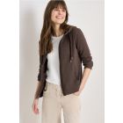 Cecil sweatvest mocchiato brown 324828 27493