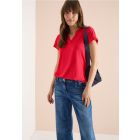 Cecil uni shirt glazed red 325050 16759