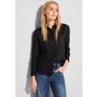 Street One linnen blouse black 344485 10001