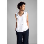 Street One mouwloze blouse wit 344820 10000