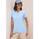 Cecil structuur shirt light sky blue 345990 17292