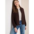 Cecil blousson vest macchiato brown 346426 17493