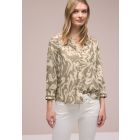Street One print blouse safari beige 346438 25617