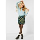 Cecil bouclé rok altantic green 360716 32523