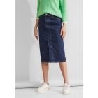 Street One denim rok indigo washed 361424 15780