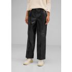 Street One vegan leather broek black 376800 10001