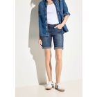 Cecil denim short Scarlett mid blue 377200 10235