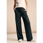 Street One wijde jersey broek green 377982 15930