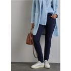 Street One skinny broek deep blue 377991 11238