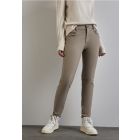 Street One skinny broek maple beige 377991 15921