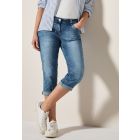 Cecil 3/4 denim Scarlett light blue 378652 10369