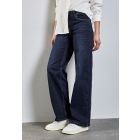 Street One wide leg denim deep blue 378666 16675