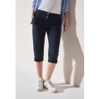 Cecil 3/4 papertouch broek blue 378678 15512