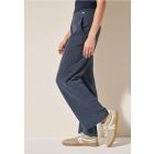 Cecil wijdvallende broek rain blue 379056 16784