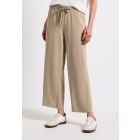 Street One 7/8 viscose broek safari 379188 15617