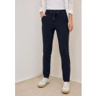 Cecil jersey broek Tracy dark blue 379242 16831