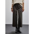 Street One visgraat broek darkest brown 379785 271