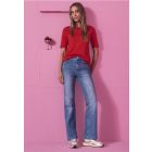 Street One bootcut denim light blue 380143 17625