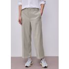Street One vigraat broek smoke beige 380685 27499