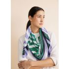 Street One print sjaal shiny lilac 572276 35153-A