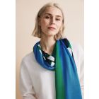 Street One print sjaal sea blue 572361 35514-A