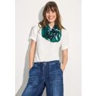Cecil ronde print sjaal malachite green 572509 357-A