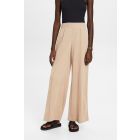 Esprit wijde cupro broek taupe 993EE1B308 240