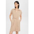 Esprit cupro dress taupe 993EE1E303 240