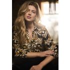 Tramontana print blouse neutrals C05-13-301 