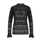 Tramontana kanten top black C56-18-401