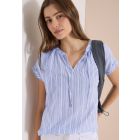 Cecil streep blouse blue 346628 21838