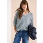 Cecil zomer trui diamond blue 303843 27470