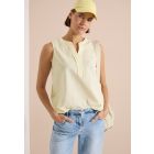 Cecil seersucker streep blouse butter 346631 27659