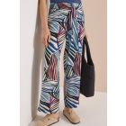 Cecil 7/8  print broek breeze green 381035 37672