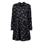 Re.draft print jurk night navy DMR28465008M