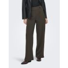 JDY wijde jersey broek chocolate brown 15208430