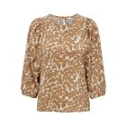 JDY print blouse toasted coconut 15270946