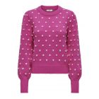 JDY stippen trui rose violet 15304813