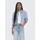 JDY denim blouse jack light blue 15338847