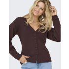 JDY getailleerd vest fudge 15361001