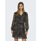 JDY print jurk black walnut 15361239