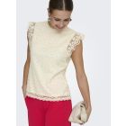 JDY kanten top cloud dancer 15371696