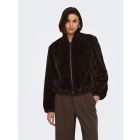 JDY faux fur jas chocolate torte 15376701