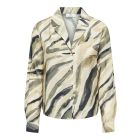JDY print blouse sandshell green 15378185