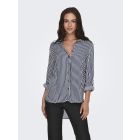 JDY streep blouse white/ sky captain 15329311