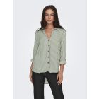 JDY streep blouse white/ sea spray 15329311