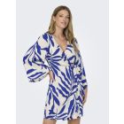 JDY viscose print jurk sandshell surf the 15321349