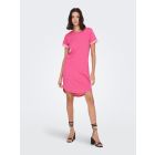 JDY sweatdress shocking pink 15174793