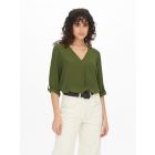 JDY blouse 3/4 mouw dark olive 15226911